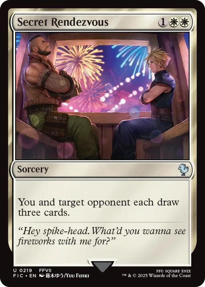 Secret Rendezvous 0219 (Commander: FINAL FANTASY)  - Foil