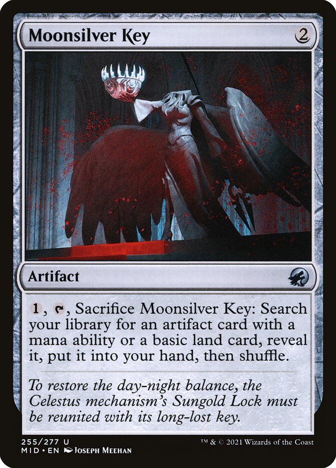 Moonsilver Key 255/277 (Innistrad: Midnight Hunt)  - Foil