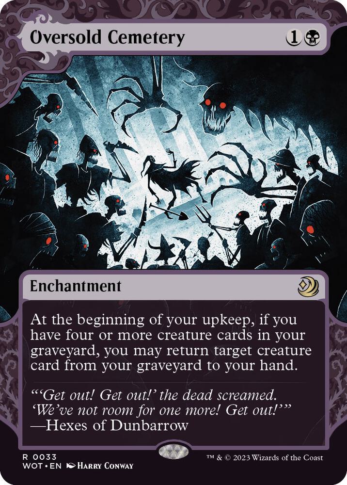 Oversold Cemetery (Wilds of Eldraine: Enchanting Tales) 