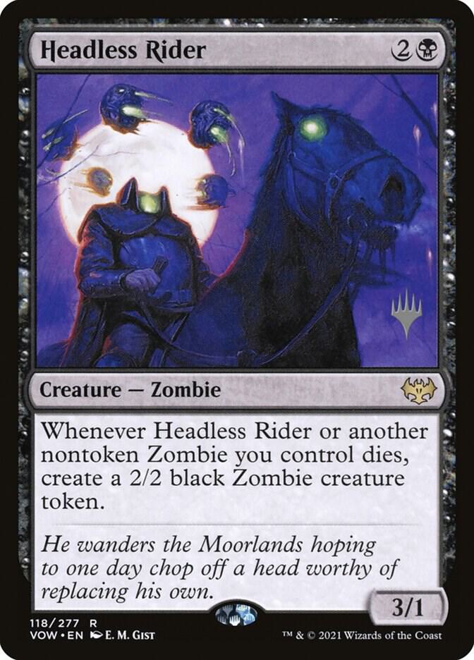Headless Rider (Promo Pack: Kamigawa: Neon Dynasty) 
