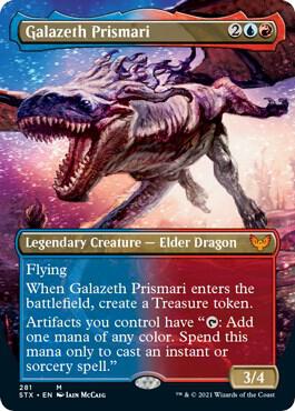 Galazeth Prismari Borderless (Strixhaven: School of Mages) 