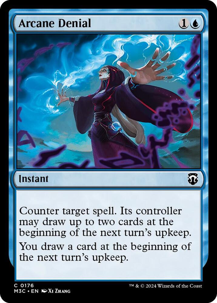 Arcane Denial Ripple Foil (Commander: Modern Horizons 3)  - Foil