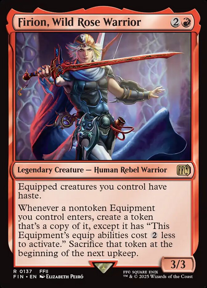 Firion, Wild Rose Warrior 137 (FINAL FANTASY)  - Foil