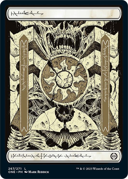 Plains 267 Full Art (Phyrexia: All Will Be One) 