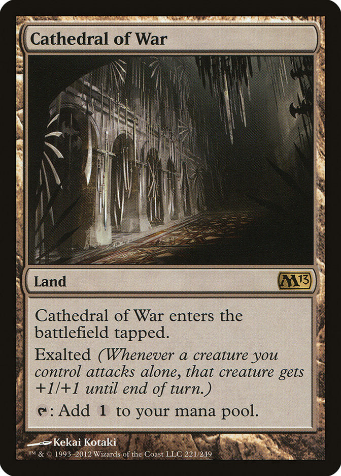 Cathedral of War (Magic 2013 (M13)) 