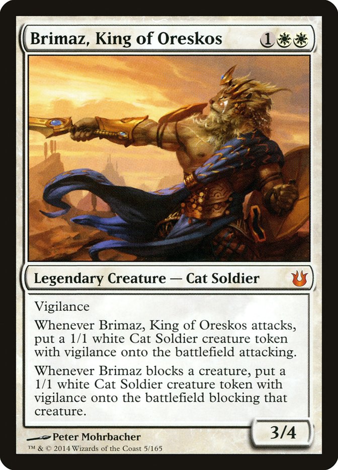 Brimaz, King of Oreskos (Born of the Gods) 