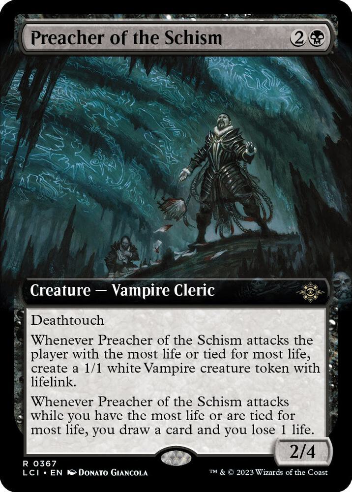 Preacher of the Schism Extended Art (The Lost Caverns of Ixalan) 