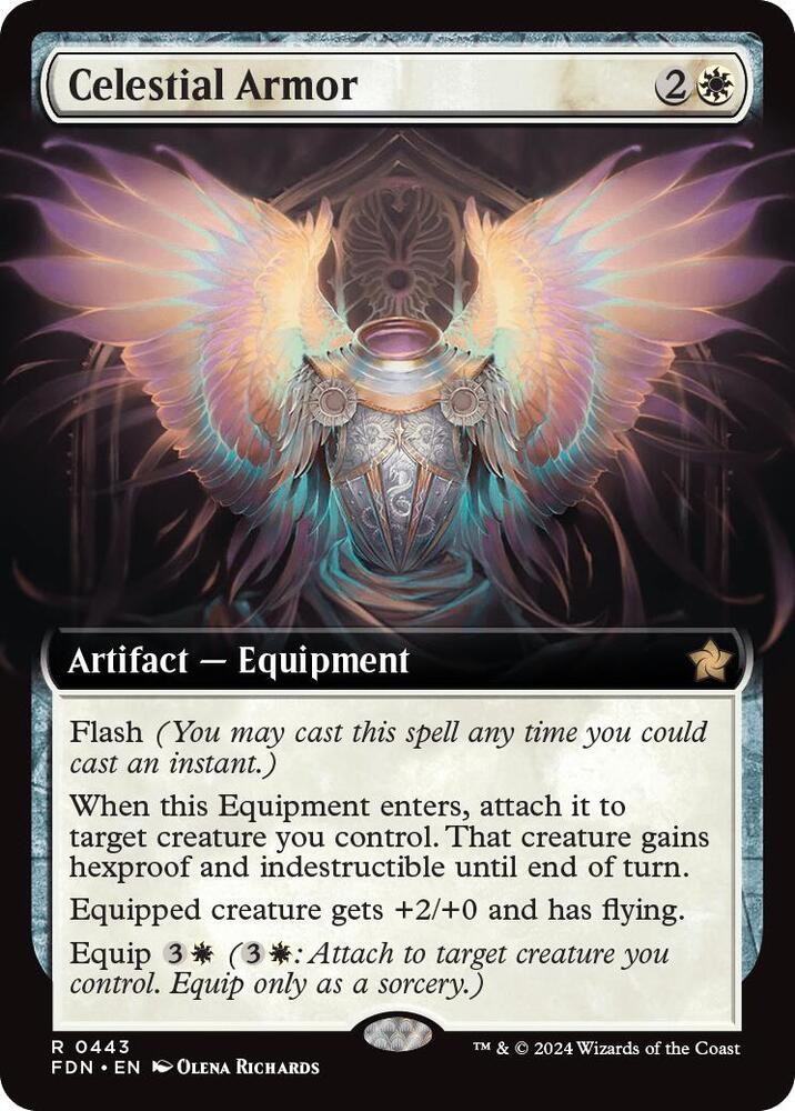 Celestial Armor 443 (Foundations)  - Foil