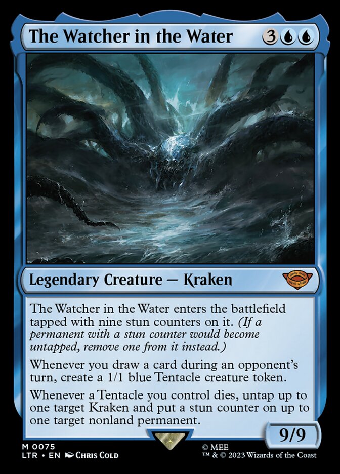 The Watcher in the Water (Universes Beyond: The Lord of the Rings: Tales of Middle-earth)  - Foil