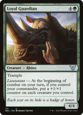Loyal Guardian 121 (Commander: Kamigawa: Neon Dynasty) 