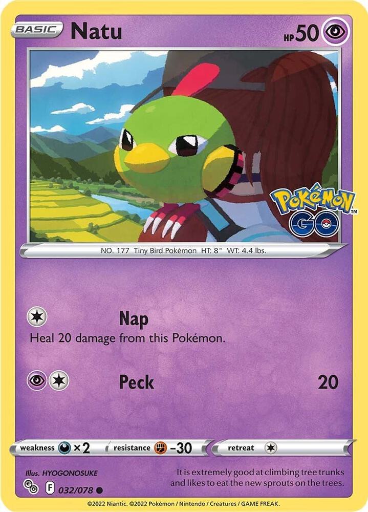 Natu 032/078 (Pokemon GO) 
