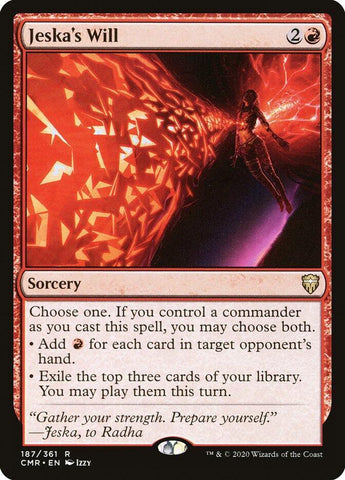 Jeskas Will (Commander Legends)  - Foil