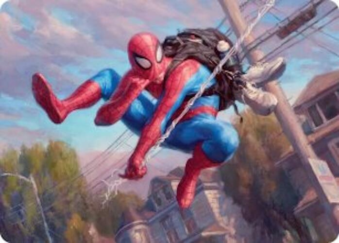 Spider Man Web Slinger Art Card 4 (Art Series: Marvel's Spider-Man) 