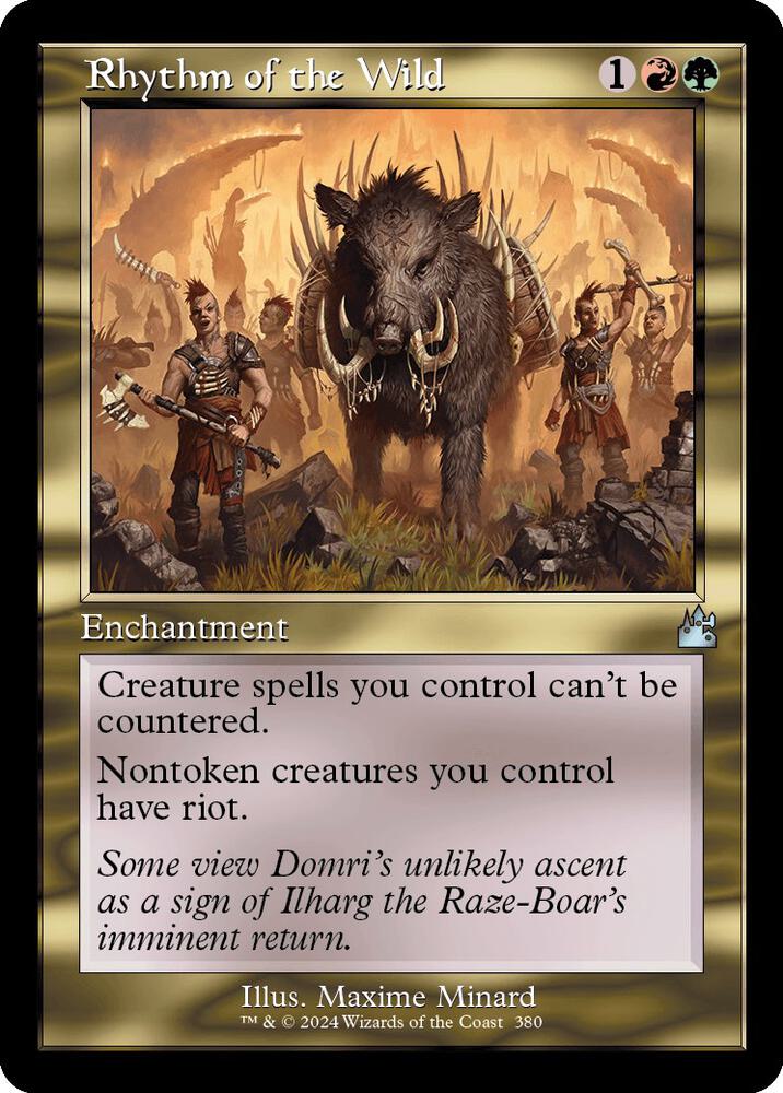 Rhythm of the Wild 380 (Ravnica Remastered)  - Retro Foil