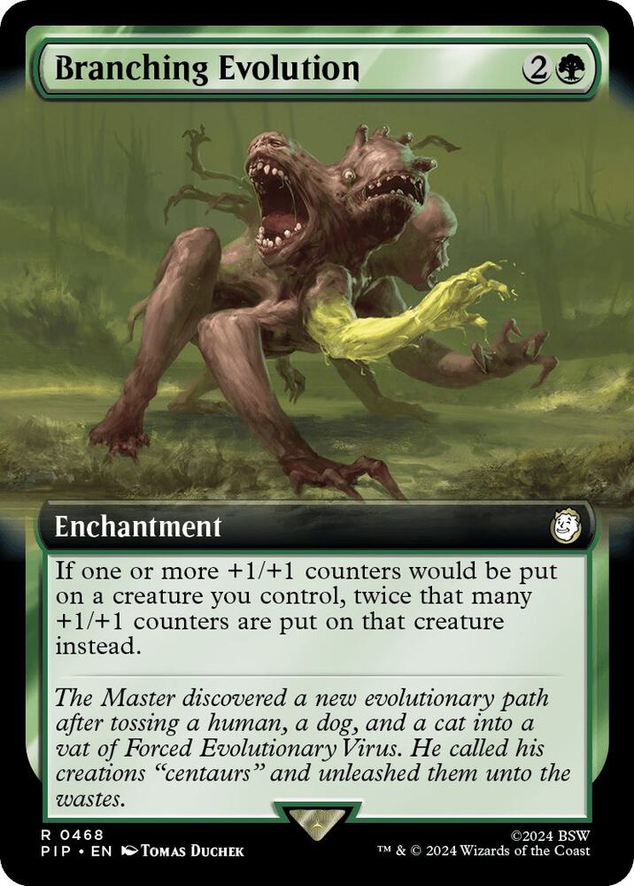 Branching Evolution Extended Art (Universes Beyond: Fallout) 
