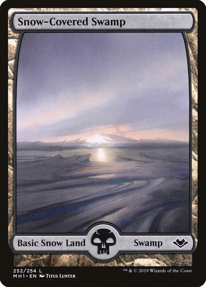 Snow Covered Swamp (Modern Horizons) 