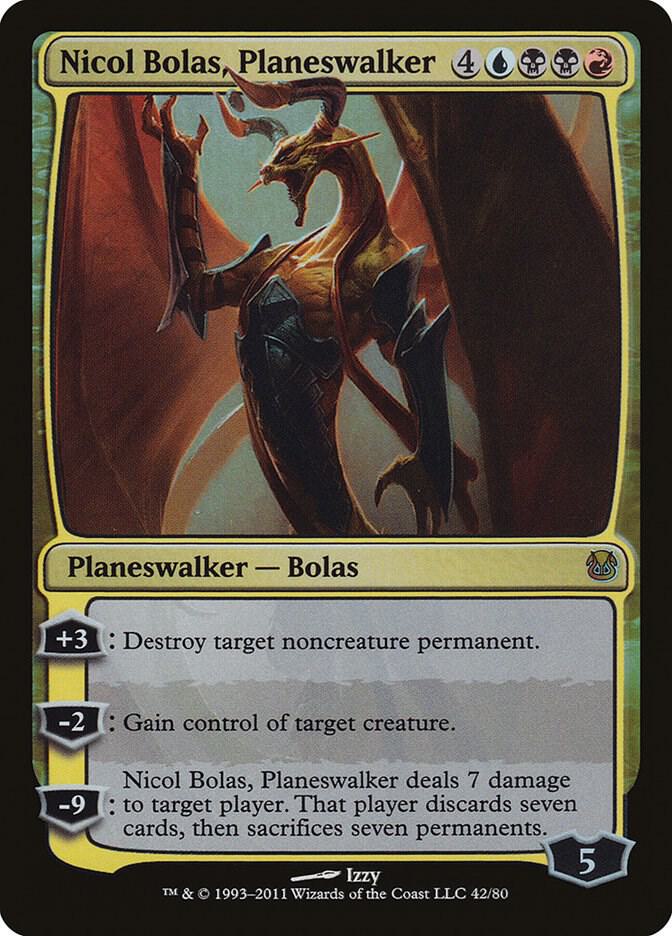 Nicol Bolas Planeswalker (Duel Decks: Ajani vs. Nicol Bolas)  - Foil