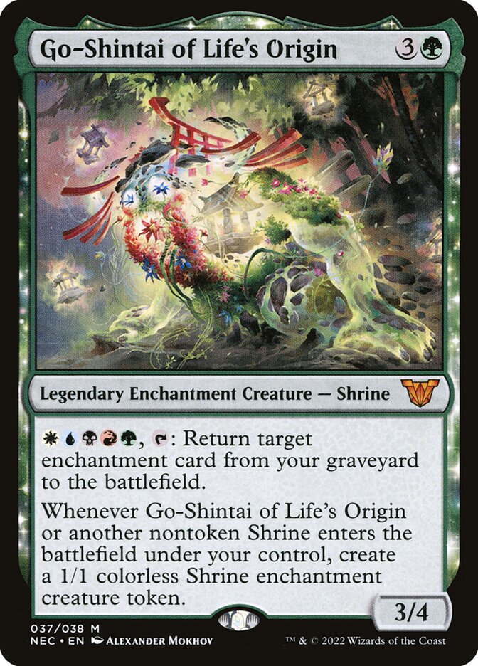 Go-Shintai of Life's Origin (Commander: Kamigawa: Neon Dynasty) 