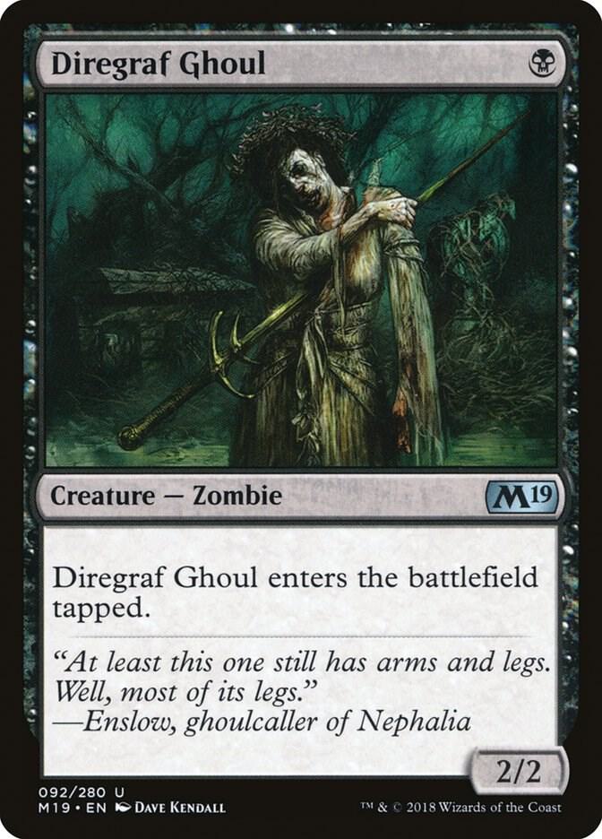 Diregraf Ghoul 92/280 (Core Set 2019) 