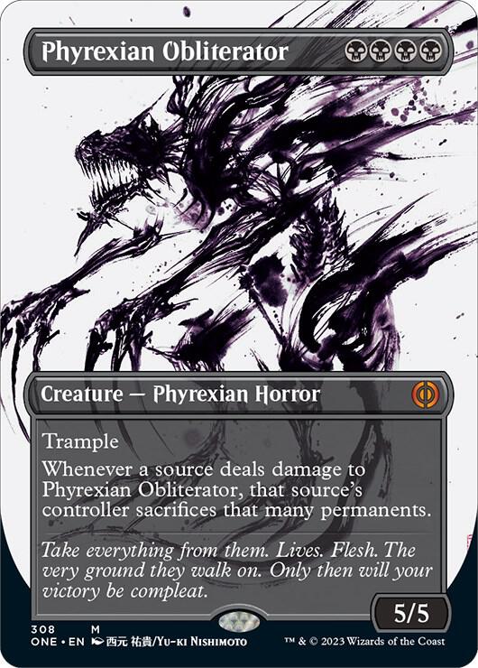 Phyrexian Obliterator Showcase (Phyrexia: All Will Be One) 