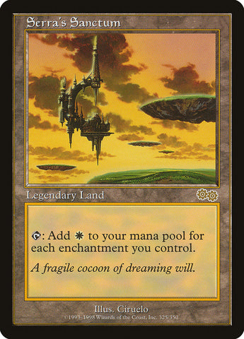 Serra's Sanctum 325 (Urza's Saga) 