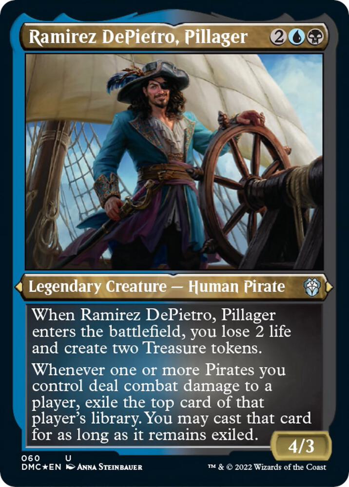 Ramirez DePietro, Pillager 60 (Commander: Dominaria United)  - Etched Foil