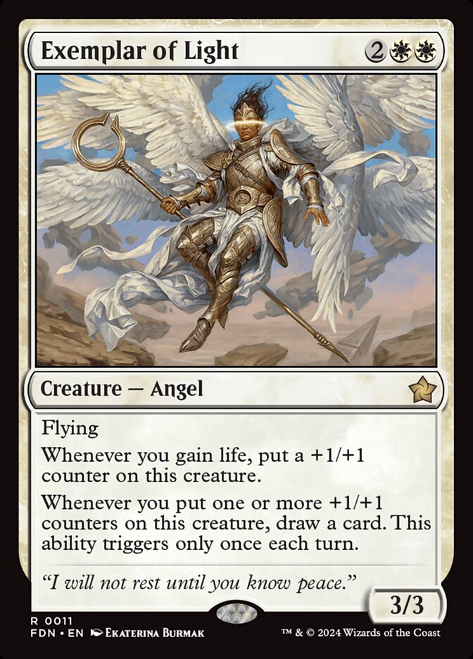 Exemplar of Light (Foundations)  - Foil