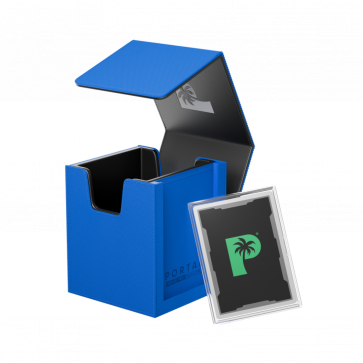 Palms Off Gaming - Portal Deck Box - Nexus 100+ Blue