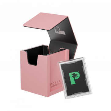 Palms Off Gaming - Portal Deck Box - Nexus 100+ Pink
