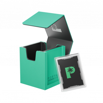 Palms Off Gaming - Portal Deck Box - Nexus 100+ Turquoise