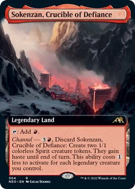 Sokenzan Crucible of Defiance Extended Art (Kamigawa: Neon Dynasty) 