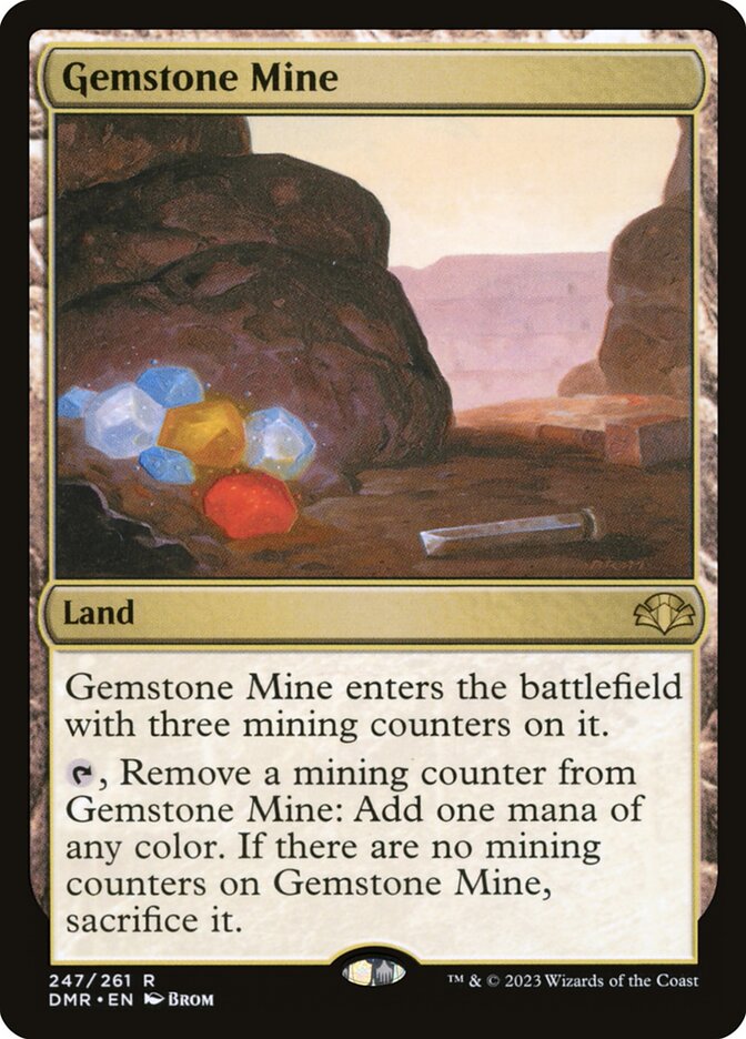 Gemstone Mine (Dominaria Remastered) 