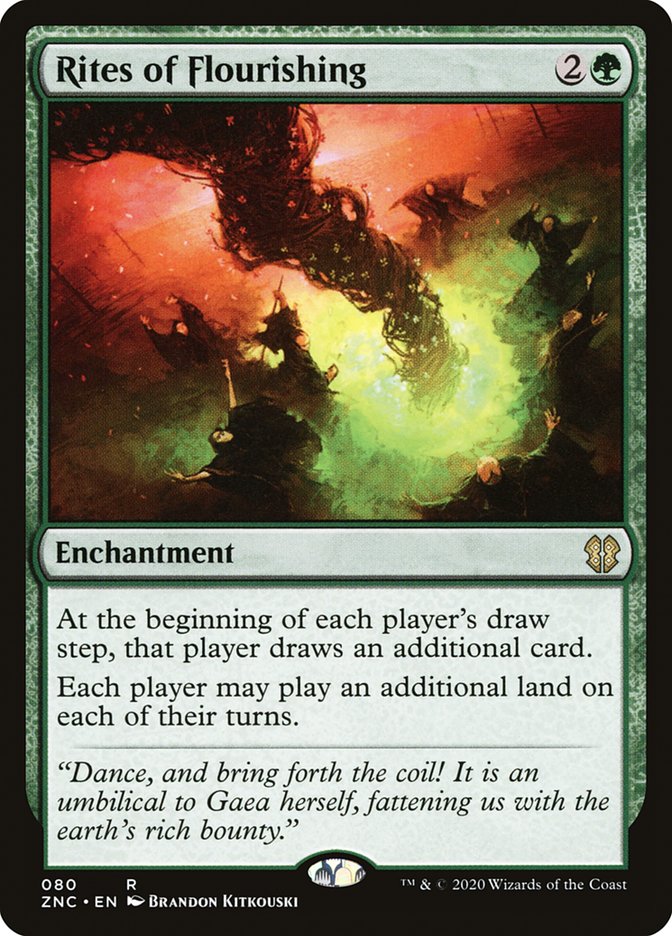 Rites of Flourishing 80 (Commander: Zendikar Rising) 