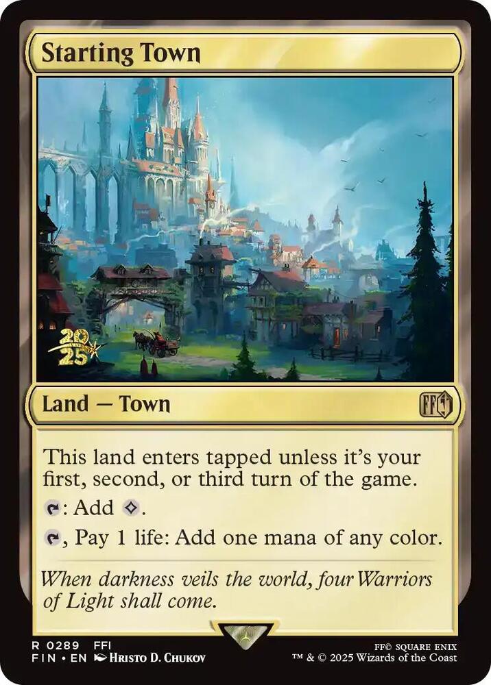 Starting Town (Prerelease Cards)  - Foil