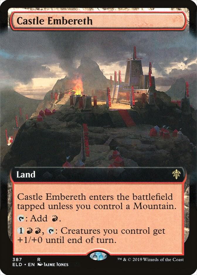 Castle Embereth Extended Art (Throne of Eldraine)  - Foil