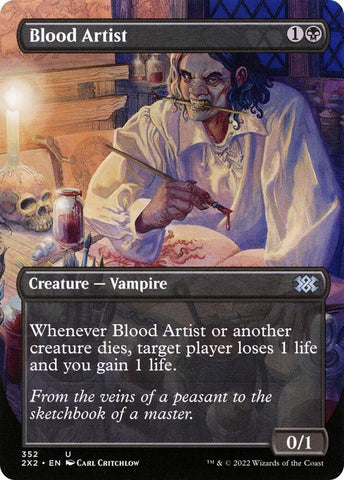 Blood Artist Borderless (Double Masters 2022) 