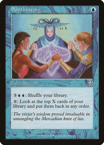 Soothsaying (Mercadian Masques)  - Foil