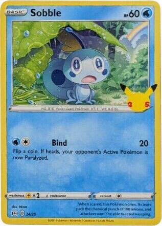 Sobble 024/025 (McDonald's 25th Anniversary Promos) 