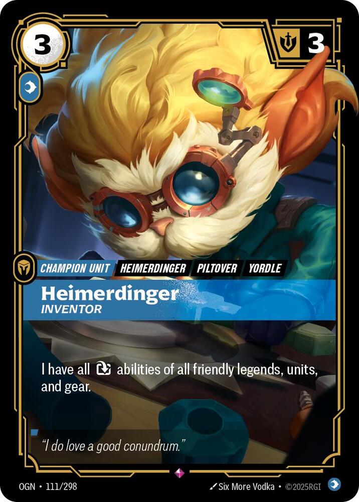 Heimerdinger Inventor (Origins)  - Foil