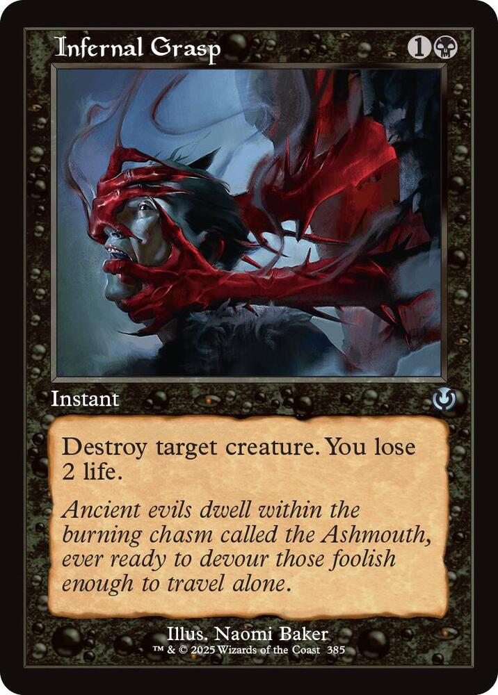 Infernal Grasp 385 (Innistrad Remastered)  - Retro Foil