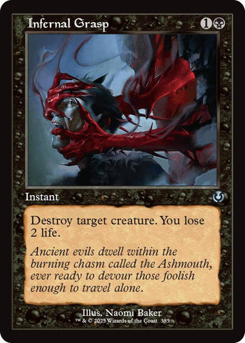 Infernal Grasp 385 (Innistrad Remastered)  - Retro Foil