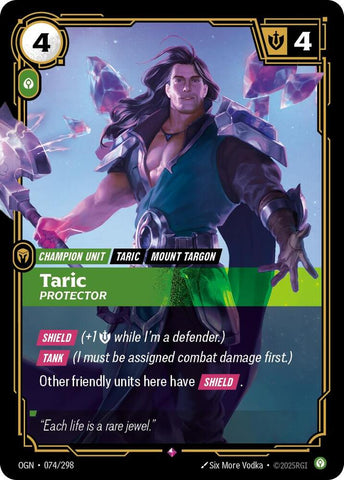 Taric Protector (Origins)  - Foil