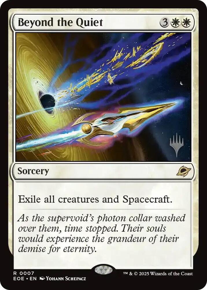 Beyond the Quiet (Promo Pack: Edge of Eternities)  - Foil