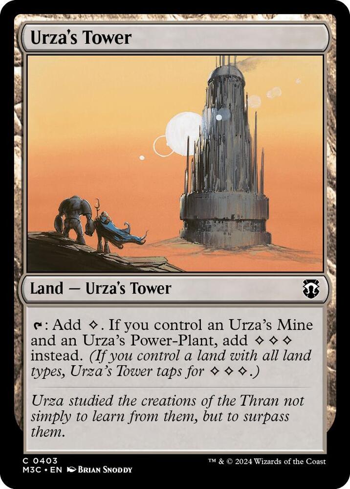 Urzas Tower Ripple Foil (Commander: Modern Horizons 3)  - Foil