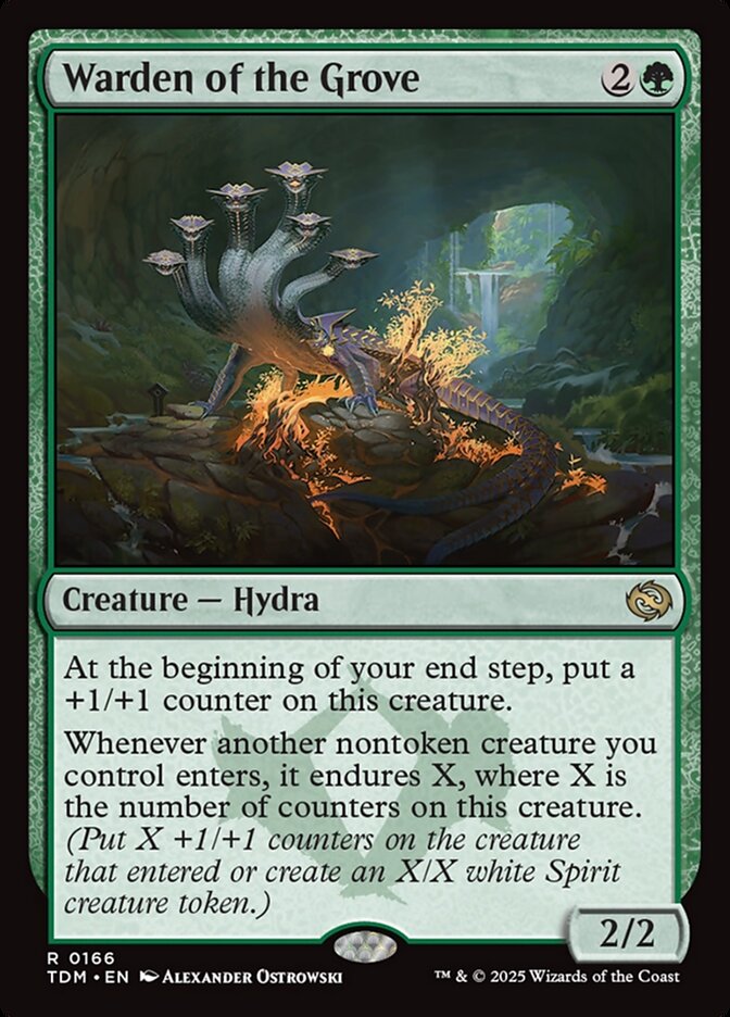 Warden of the Grove (Tarkir: Dragonstorm)  - Foil