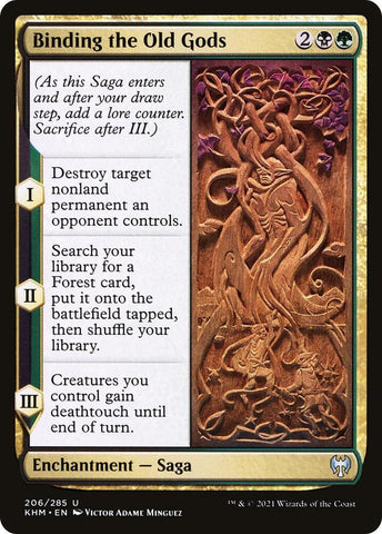 Binding the Old Gods (Kaldheim)  - Foil
