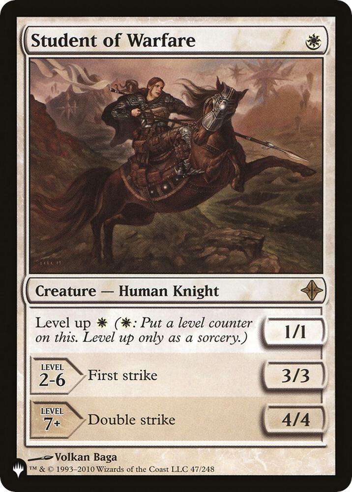 Student of Warfare (The List Reprints) 