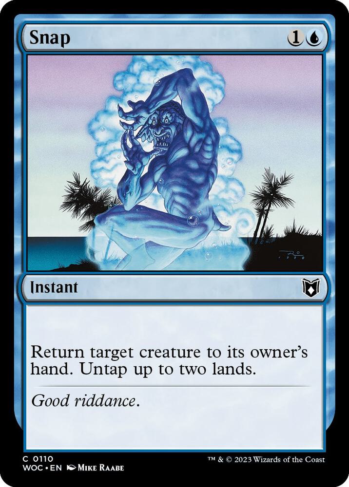 Snap 110 (Commander: Wilds of Eldraine) 