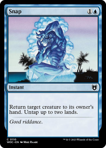 Snap 110 (Commander: Wilds of Eldraine) 