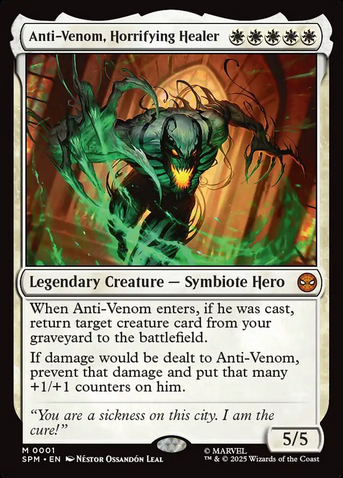 Anti-Venom, Horrifying Healer (Marvel's Spider-Man)  - Foil